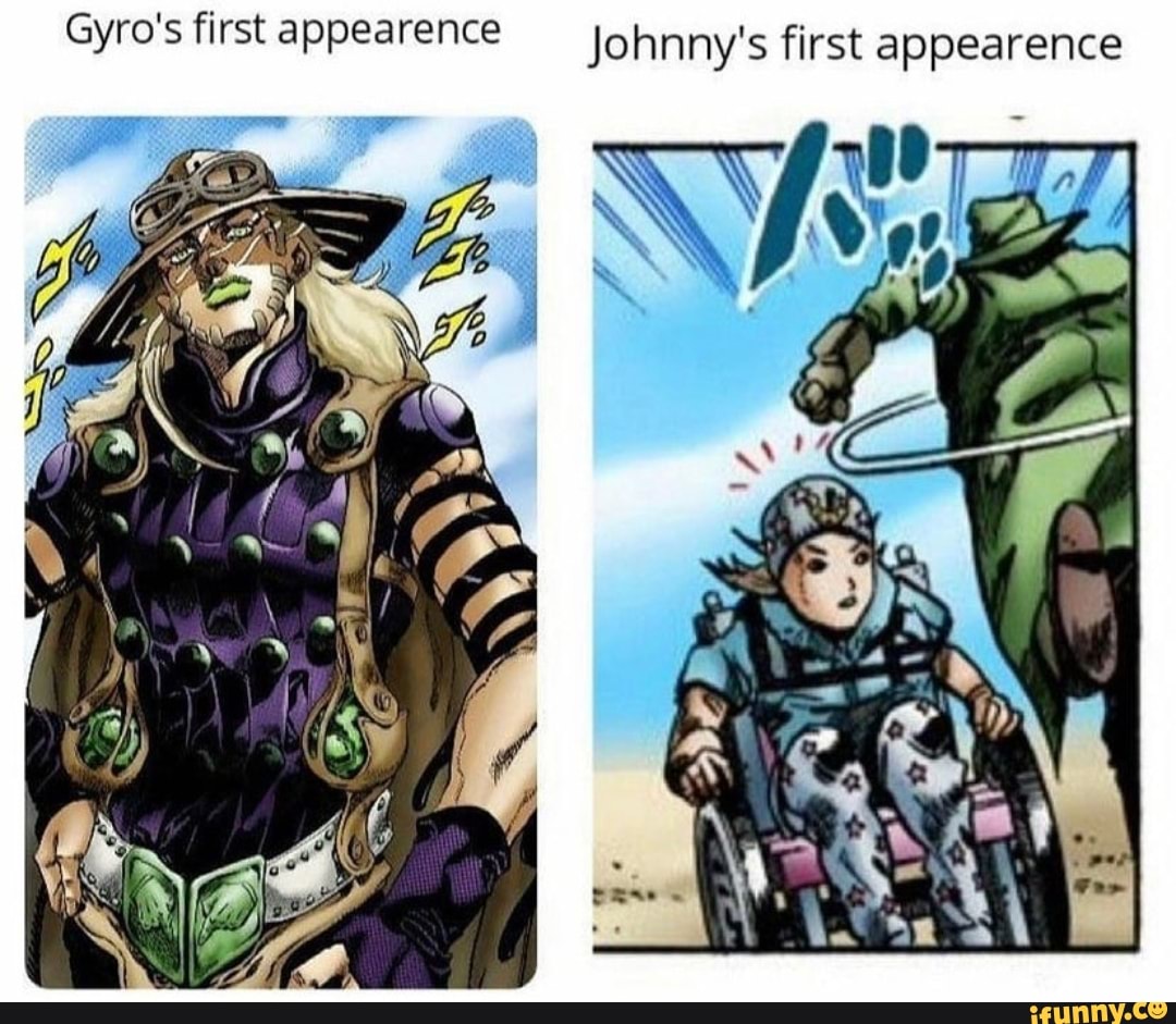 Gyro's first appearence Johnny's first appearence - iFunny Brazil