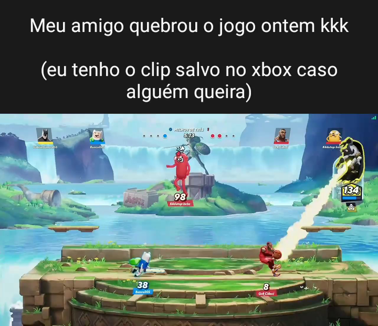 para de rir do Gabs kkk #fy #souzones #amigos #game