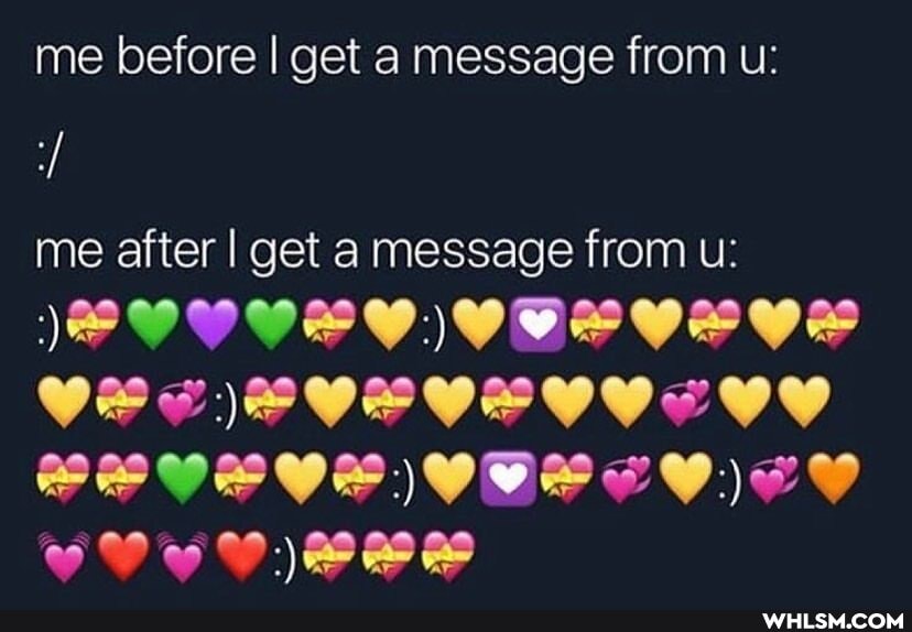 me before I get message from u:
me after I get a message from u:
OB