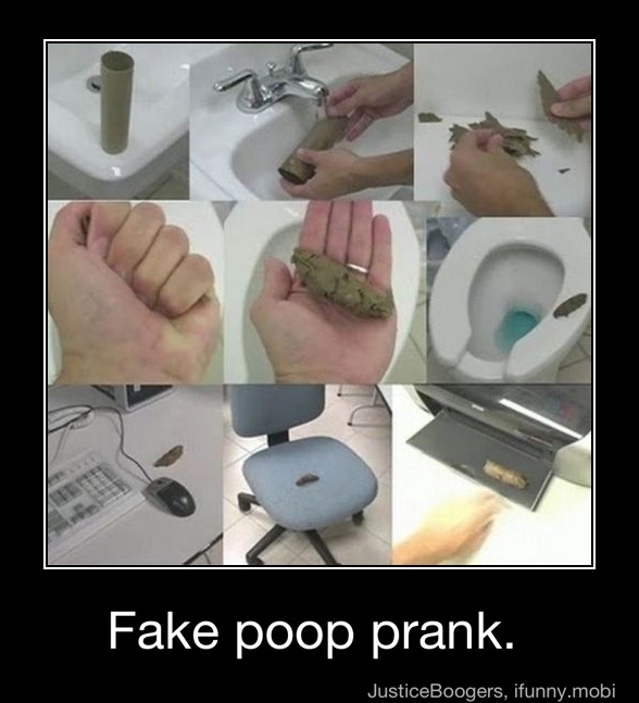 Fake poop prank. - Fake poop prank. - )