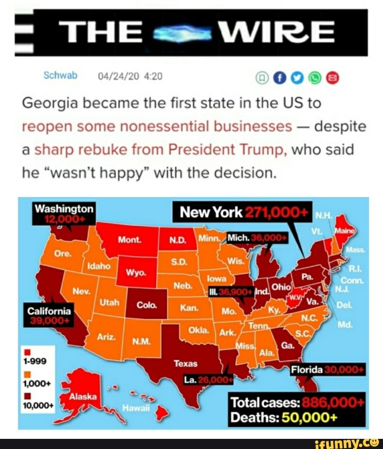 4/24/20 42 0000 Georgia Became The First State In The US To Reopen Some ...