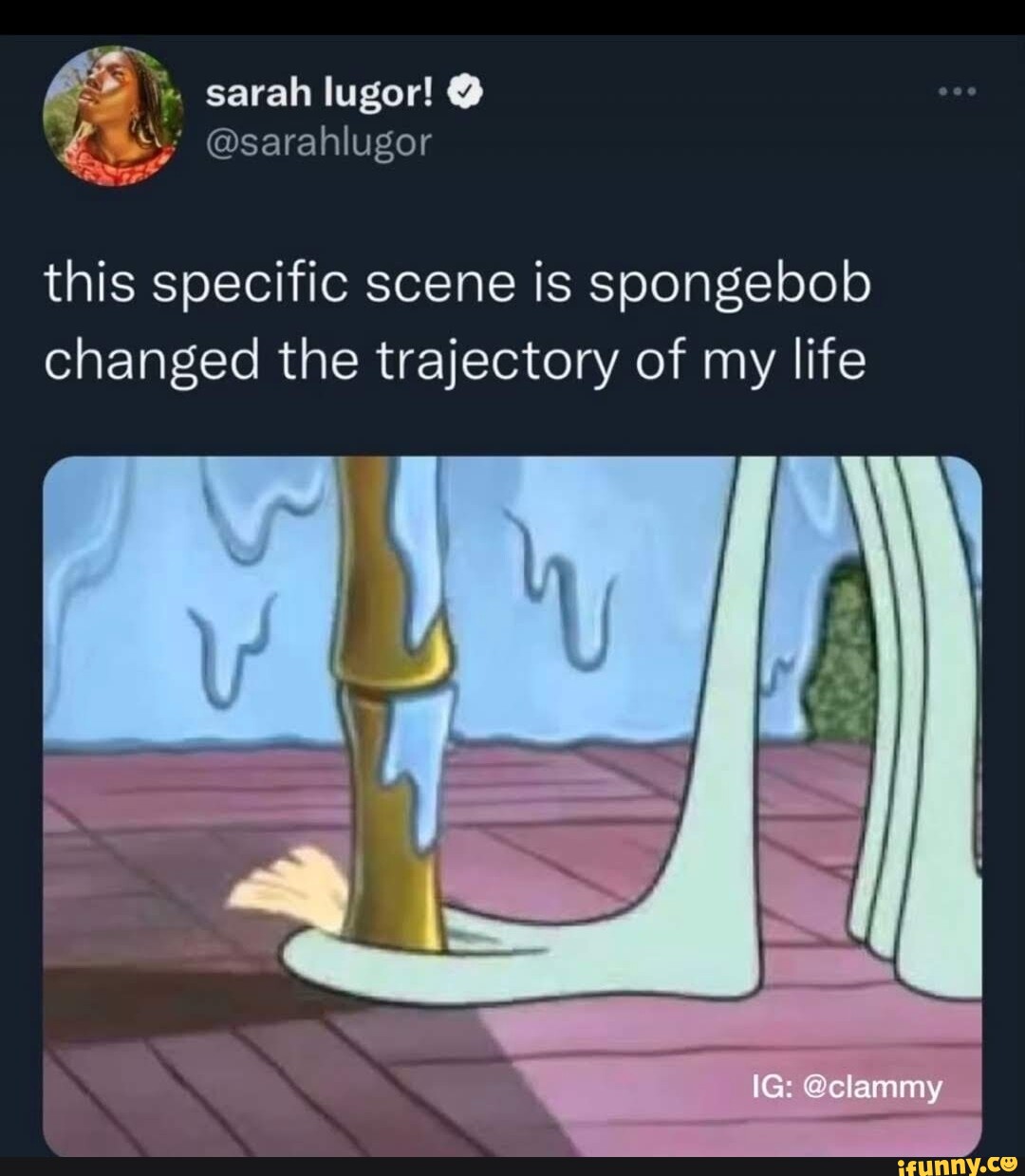 sarah lugor! on Twitter  Spongebob funny, Spongebob pics, Spongebob