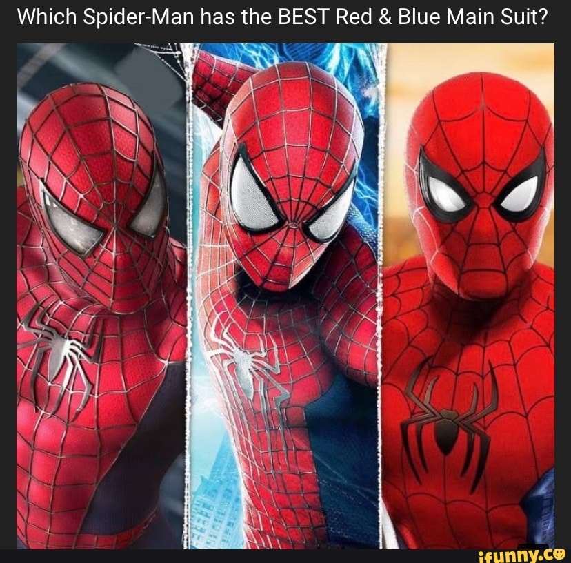 Which Spider-Man has the BEST Red & Blue Main Suit? AD - iFunny