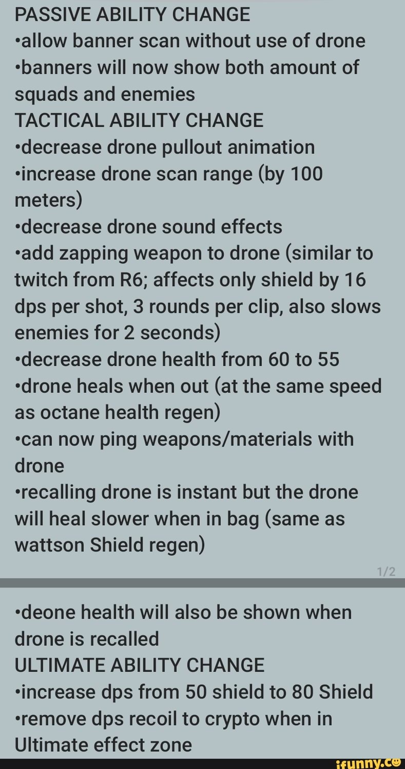 Passive Ability Change Callow Banner Scan Without Use Of Drone Banners Will Now Show Both