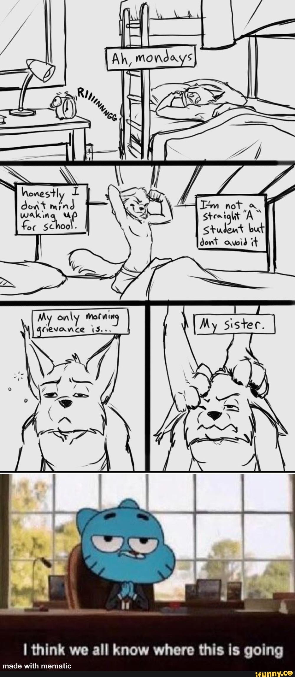 Wednesday Mornings Furry Comic