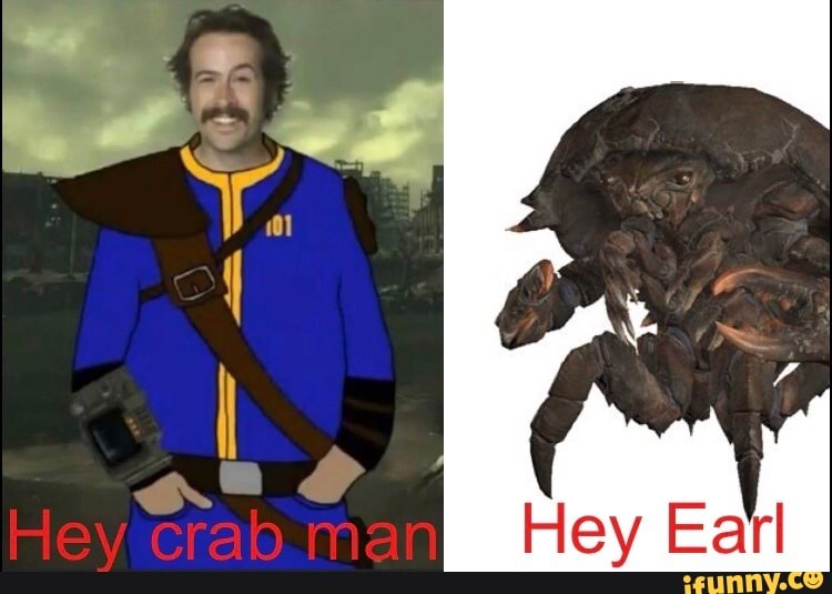 fallout, mynameisearl, earl, crab, crabs, crossover, crossovers