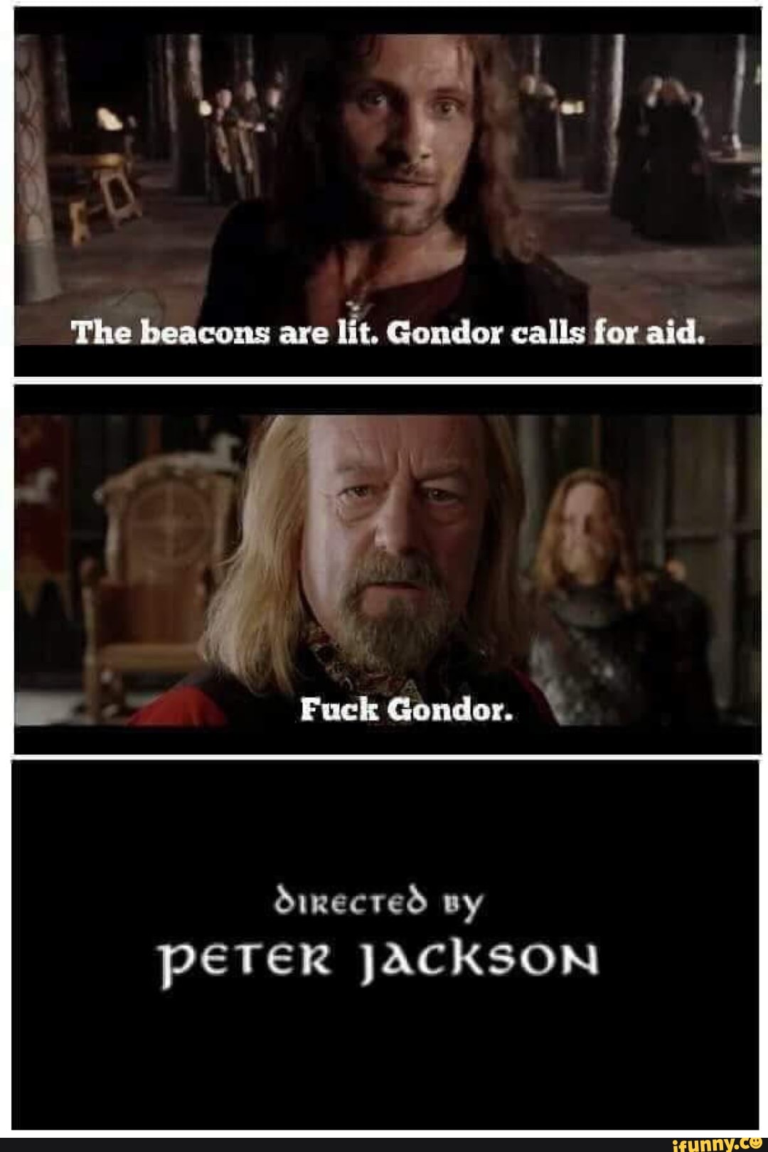 Lighting the beacons of gondor