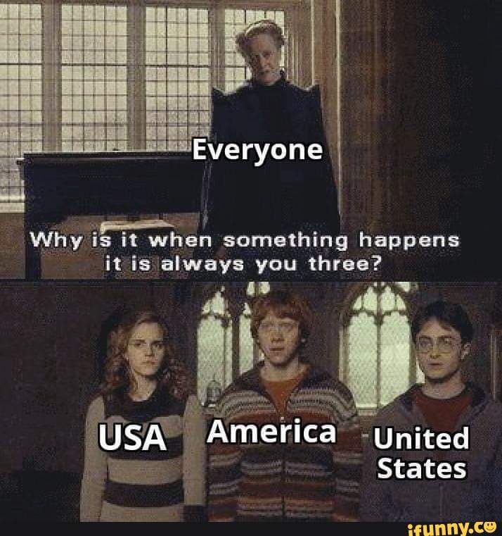 Why is it when something happens
States