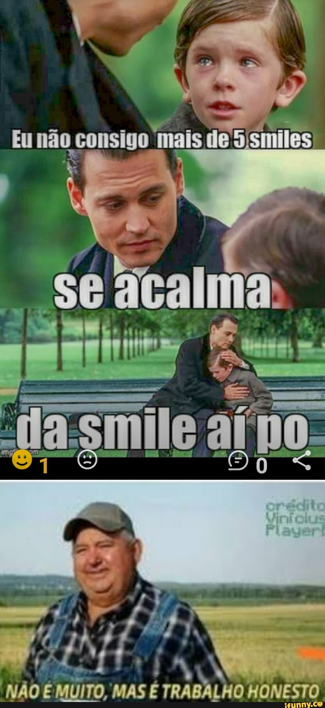 sino de
se dcalma:
Ma sgmile aíno.
NÃO MUITO, MAS É TRABALHO HONESTO