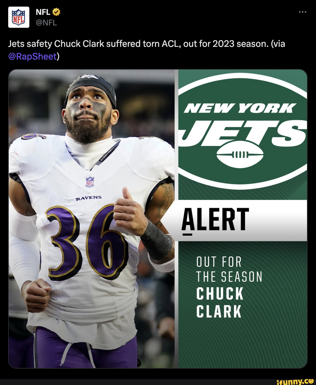 Chuck Clark - New York Jets Safety - ESPN