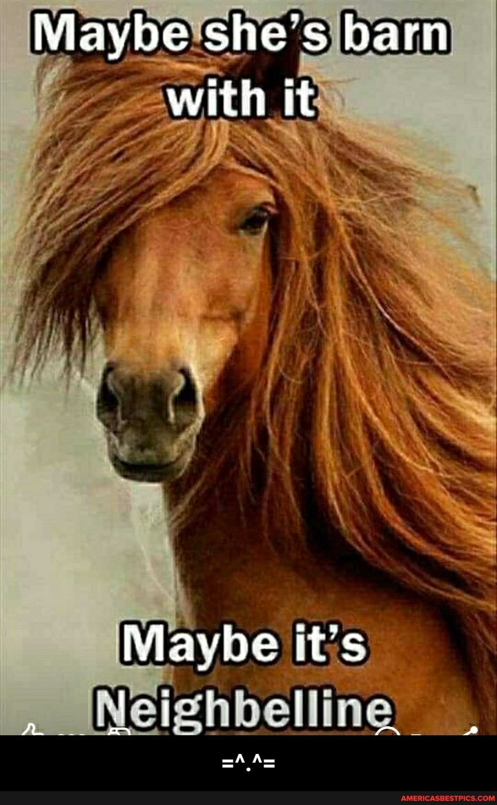Maybe she's barn with it
Maybe tt's
(Ne - =^.^=