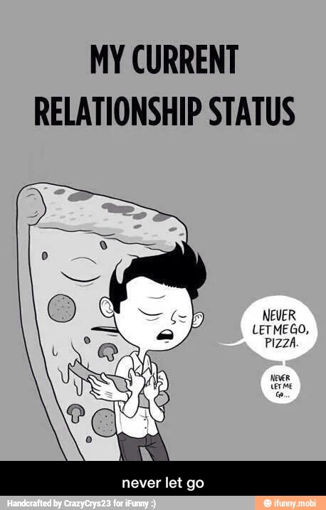 MY CURRENT
RELATIONSHIP STATUS - never let go