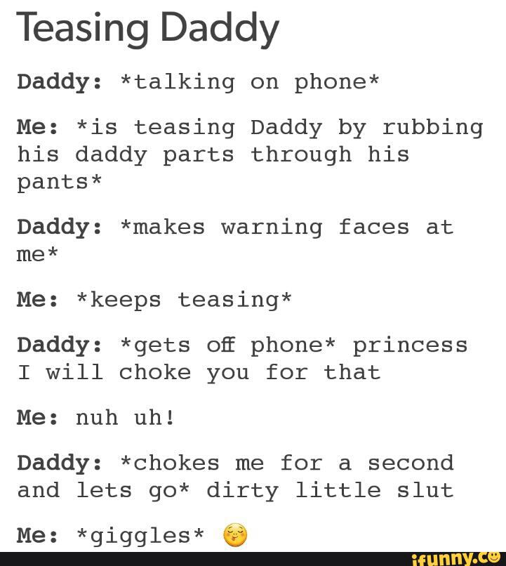 Teasing Daddy Telegraph