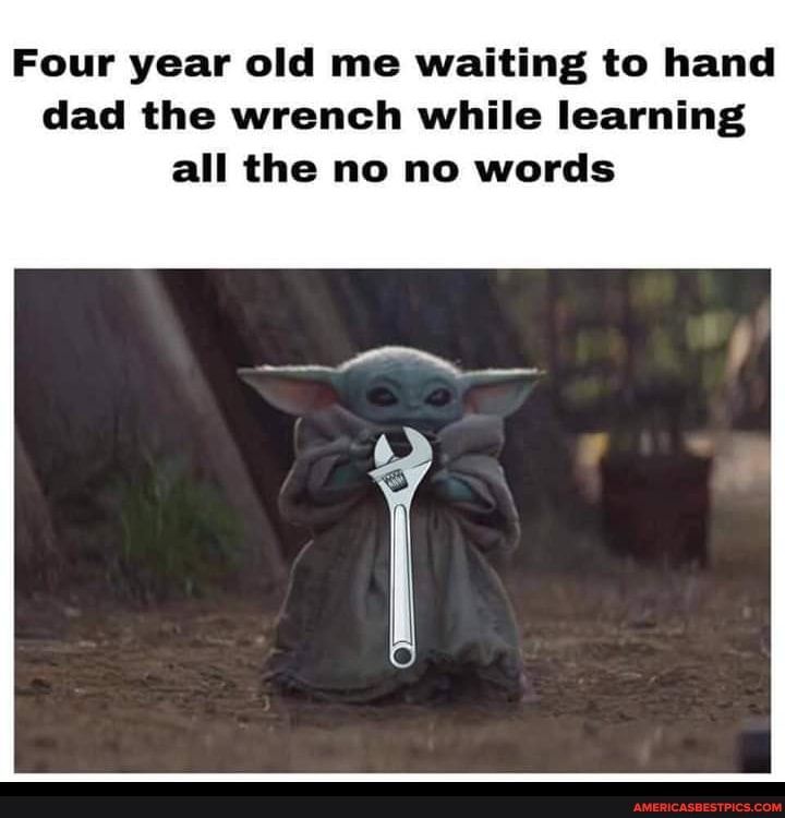 Four year old me waiting to hand dad the wrench while learning all the no no words