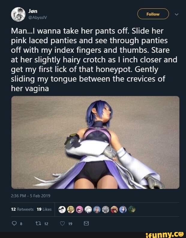 Hairy Women Panties Crotch