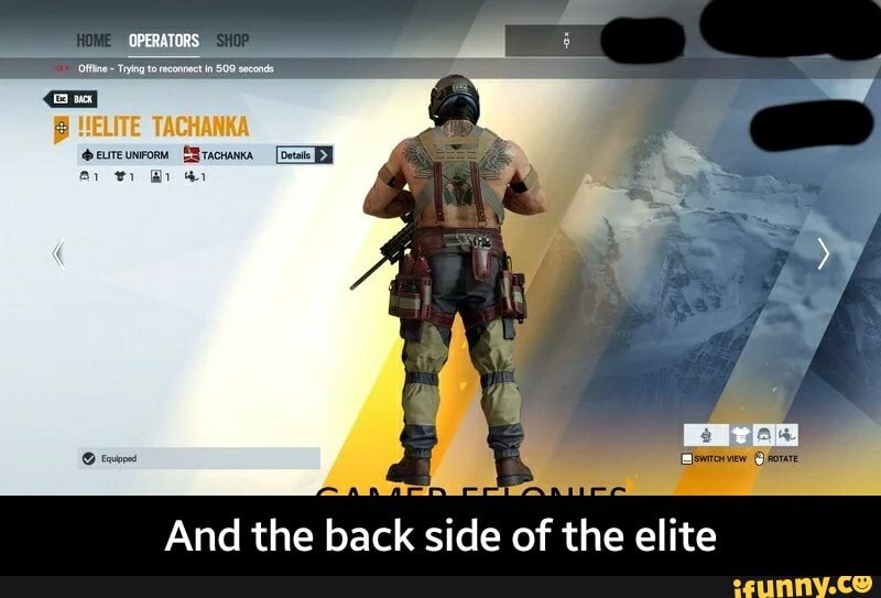 And the back side of the elite - And the back side of the elite
