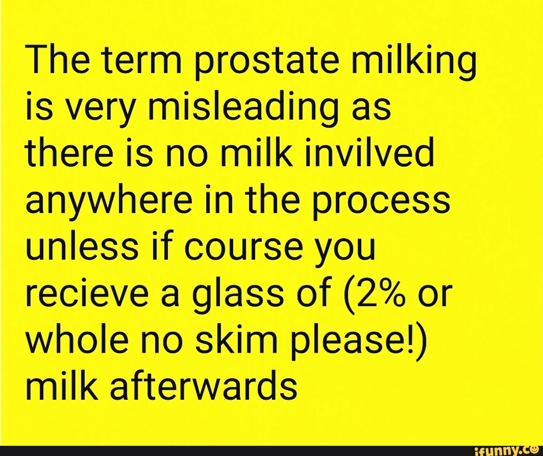 What Is Prostate Milking Telegraph 