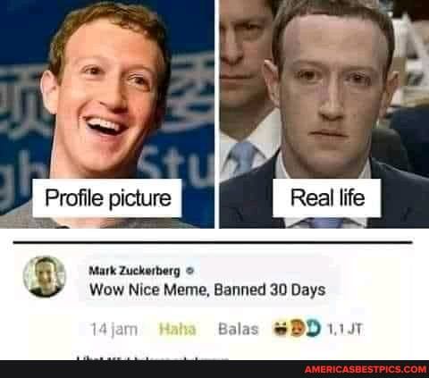 Mark Zuckerberg Wow Nice Meme, Banned 30 Days slas BD - America’s best ...