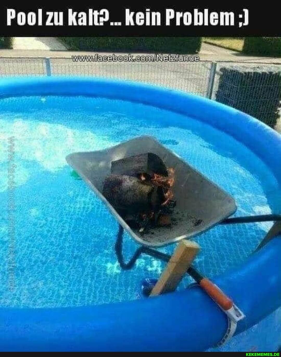 Pool zu kalt?.. kein Problem