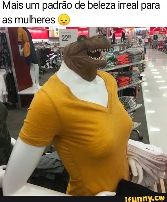 Mais um padrão de beleza irreal para as mulheres