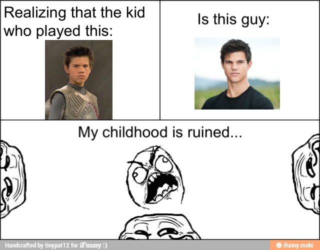 Realizing that the kid
Is this guy:
who played this: