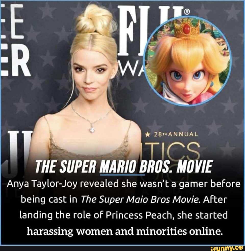 Anya Taylor-Joy se tornou gamer após Super Mario Bros.: O Filme