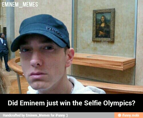 Did Eminem just win the Selfie Olympics? - Did Eminem just win the Selfie Olympics?