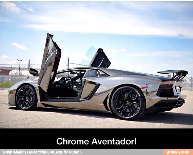 Chrome Aventador! - Chrome Aventador!