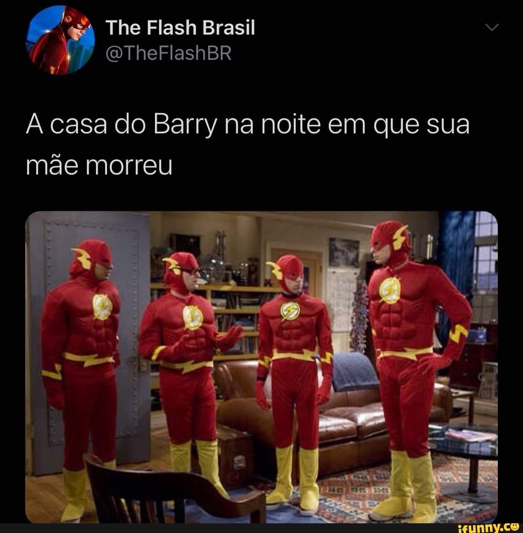 The Flash Brasil
ER
A casa do Barry na noite em que sua mãe morreu