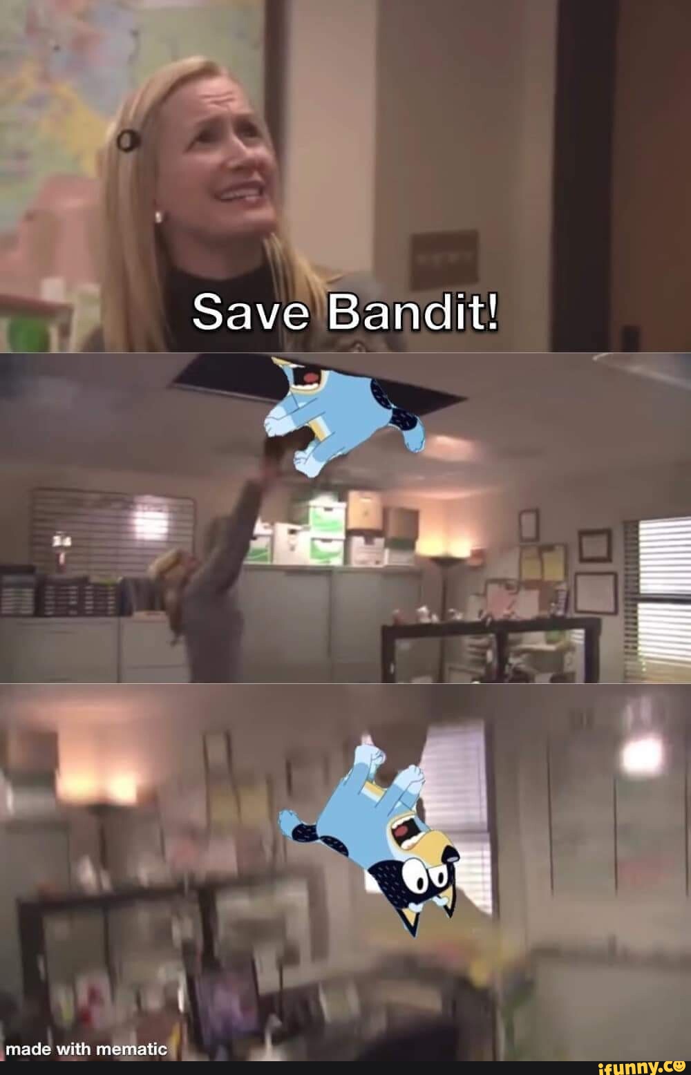 Save Bandit! made with mematic - iFunny