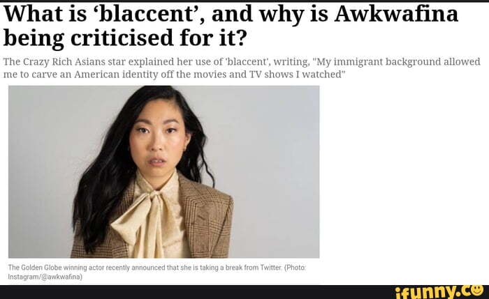 What is accent', and why is Awkwafina being criticised for it? The ...