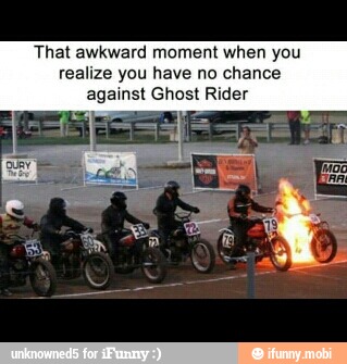 That awkward moment when you
realize you have no chance