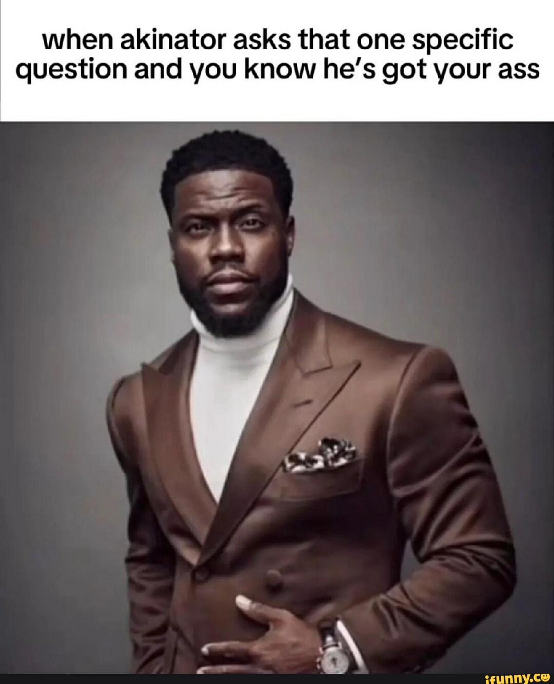 When akinator asks that one specific question and you know he&rsquo;s 