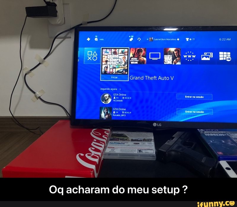 Grand Theft Auto V
Oq acharam do meu setup ? - Oq acharam do meu setup ?