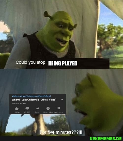 Could you stop BEING PLAYED