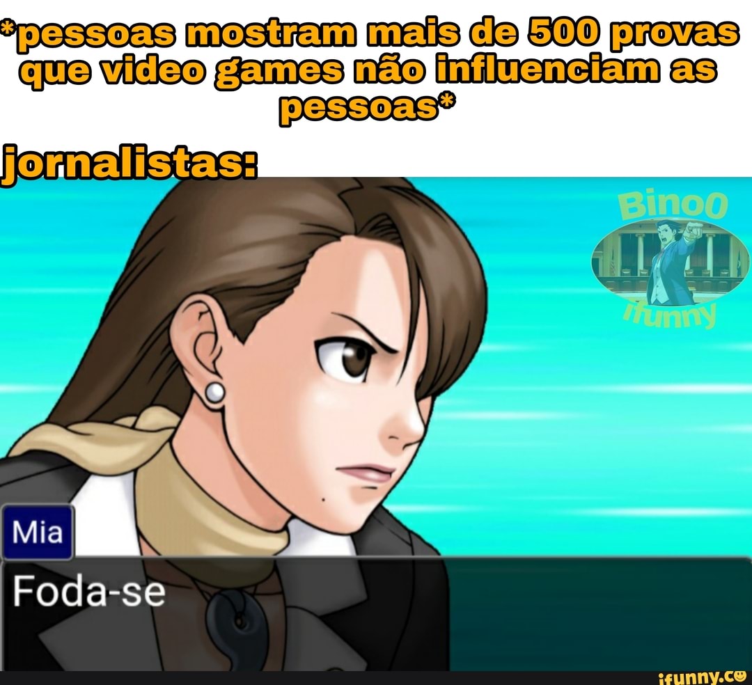 "pessoas mostram mais do 600 provas vídeo games não iniluenciamas
Foda-se