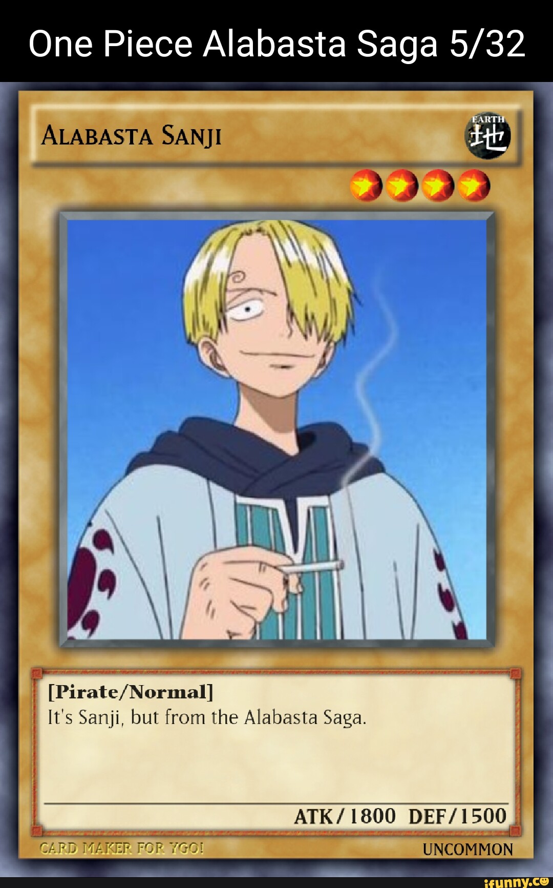 One Piece Alabasta Saga ALABASTA SANJI I I I I I I I I I It's Sanji ...