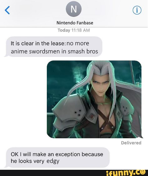 Featured image of post Smash Bros Anime Swordsman