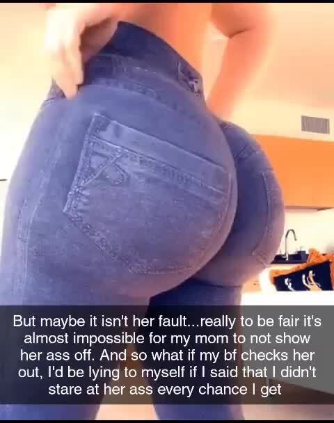 Shows her ass