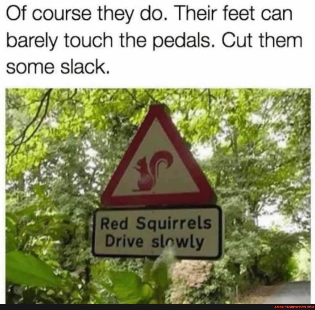 Of course they do. Their feet can barely touch the pedals. Cut them some slack.
77
