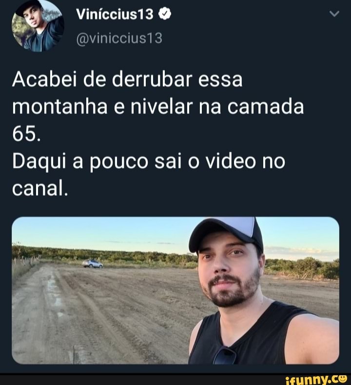 Viníccius13
Acabei de derrubar essa montanha e nivelar na camada
65.
Daqui a pouco sai o video no canal.