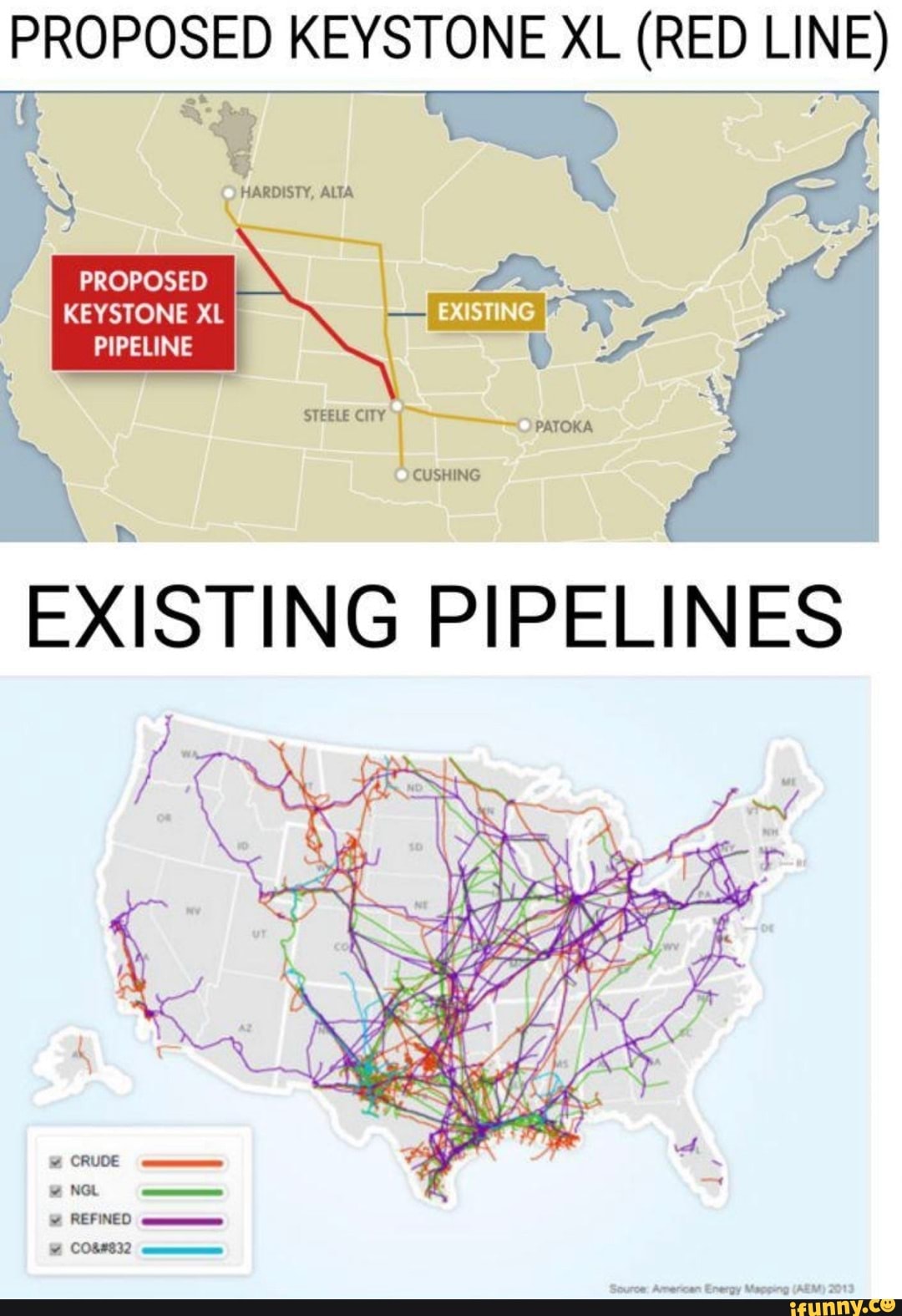 PROPOSED KEYSTONE XL (RED LINE) HARDI ALTA KEYSTONE XL EXISTING