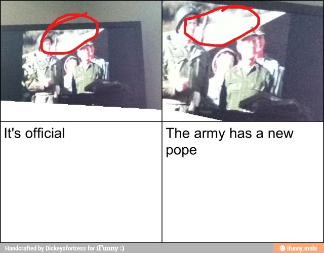 It's official The army has a new