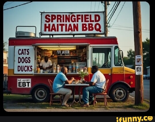 SPRINGFIELD I HAITIAN BBQ I - iFunny