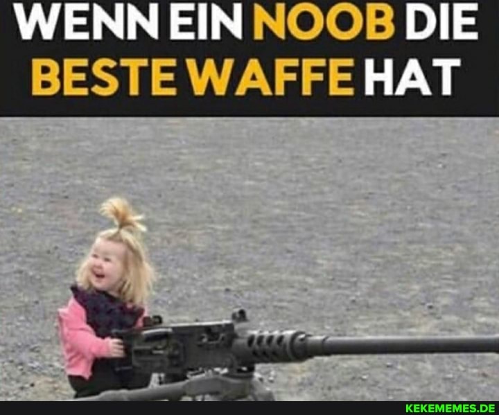WENN EIN NOOB DIE BESTE WAFFE HAT