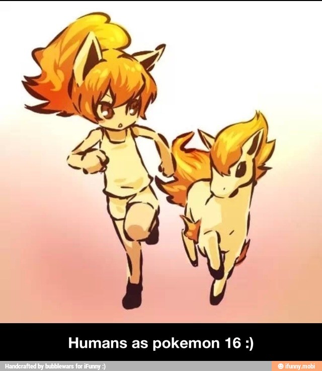 Humans as pokemon 16 :)