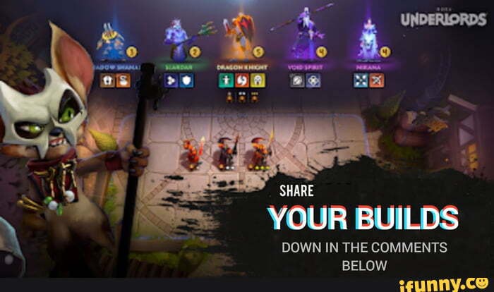 YOUR BUILDS
DOWN IN THE COMMENTS