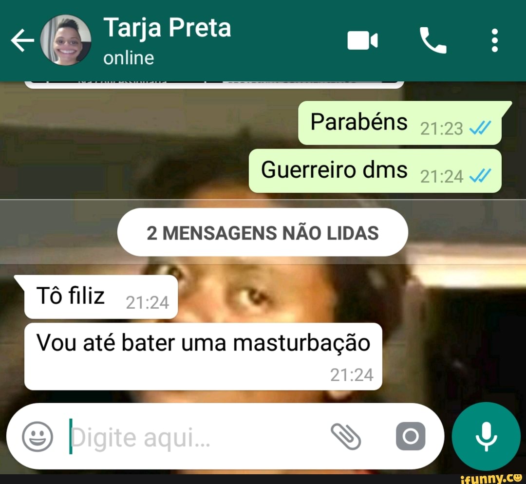 Parabéns
2 MENSAGENS NAO LIDAS
Vou até bater uma masturbação
