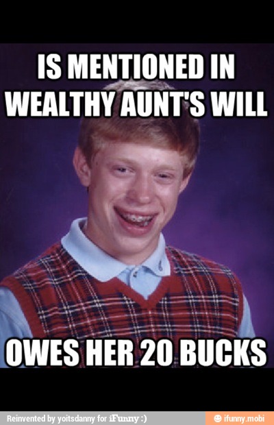 Y AUNT'S WILL