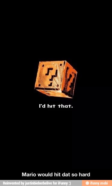 Fd hit that.
Mario would hit dat so hard